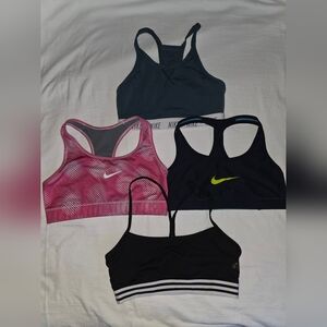 Nike Sports bras bundle S